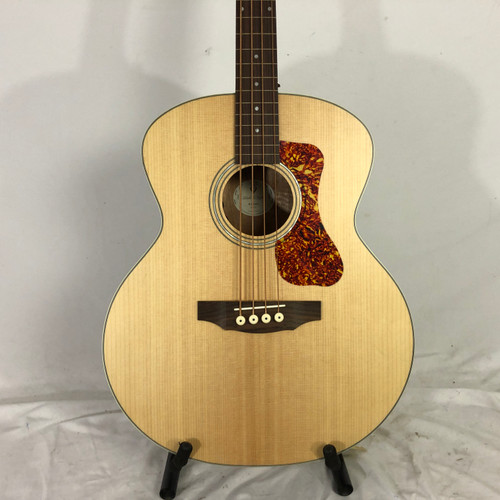 Vist Large View of Product Image Which is Used Guild B-240E FRETLESS Acoustic Bass Guitar Natural 4-String