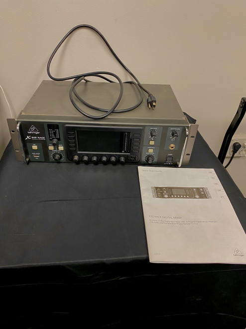 Vist Large View of Product Image Which is Used Behringer X-32 RACK DIGITAL MIXER Rackmount Mixer