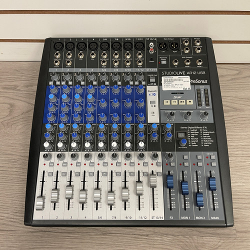 Vist Large View of Product Image Which is Used - Presonus STUDIOLIVE AR12 USB Compact Mixer