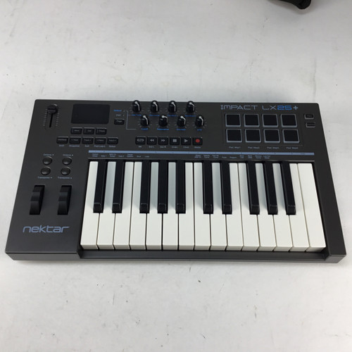 Vist Large View of Product Image Which is Used Nektar IMPACT LX25+ Compact Controller Compact