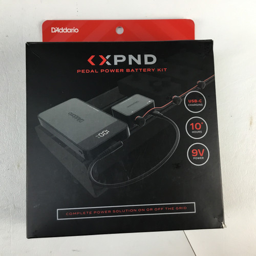 Vist Large View of Product Image Which is Used D'Addario XPND BATTERY KIT Pedal Power Supply