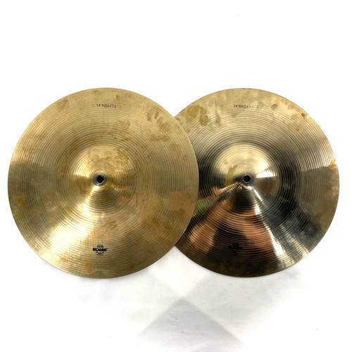 Vist Large View of Product Image Which is Used Wuhan Hi Hat Cymbal Set 14"