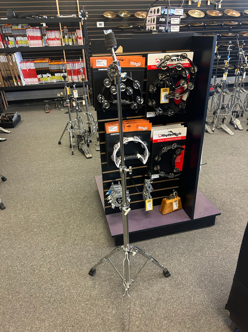 Vist Large View of Product Image Which is Used Pearl DOUBLE BRACED STRAIGHT STAND Drum Hardware