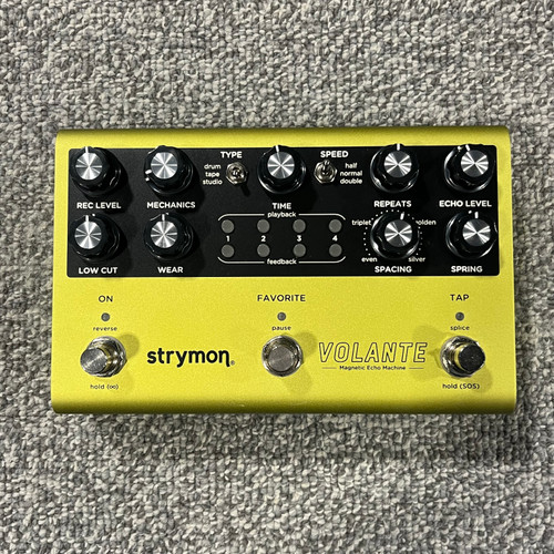 Vist Large View of Product Image Which is Used STRYMON VOLANTE MAGNETIC ECHO MACHINE Guitar Pedal