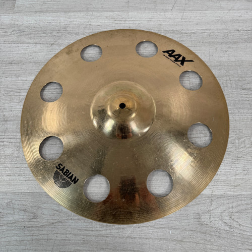 Vist Large View of Product Image Which is Used Sabian AAX Series O-Zone Crash Cymbal - 18-inch