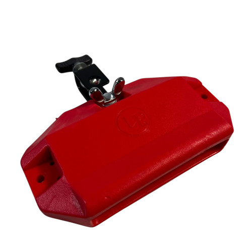 Vist Large View of Product Image Which is LP Red Jam Block High Pitch Percussion Block Mountable