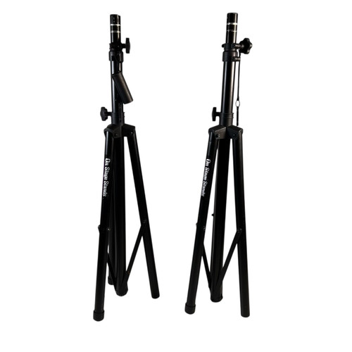 Vist Large View of Product Image Which is On-Stage Speaker Stand Pair with Carrying Bag PA Stand Set