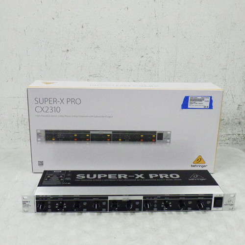 Vist Large View of Product Image Which is Used Behringer SUPER-X PRO CX2310 Rackmount Recording Device