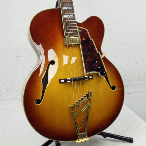 Vist Large View of Product Image Which is Used D'Angelico EXCEL EXL-1 Semi-Hollow Electric Guitar Sunburst 6-String