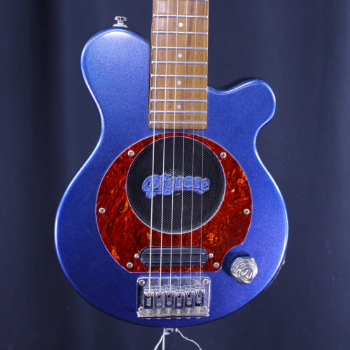 Vist Large View of Product Image Which is Used Pignose PGG-100 PORTABLE GUITAR Electric Guitar Blue 6-String