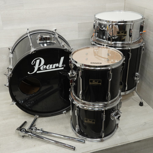 Vist Large View of Product Image Which is Used Pearl Export Series Drum Shell Kit Black