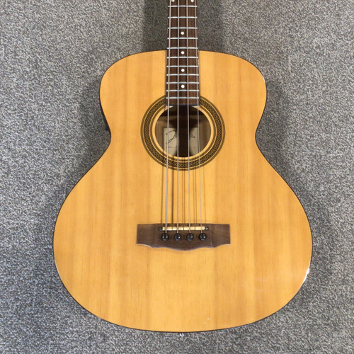 Vist Large View of Product Image Which is Used JOHNSON JG-622-E 4-String Acoustic-Electric Bass Guitar (BRIDGE LIFT)