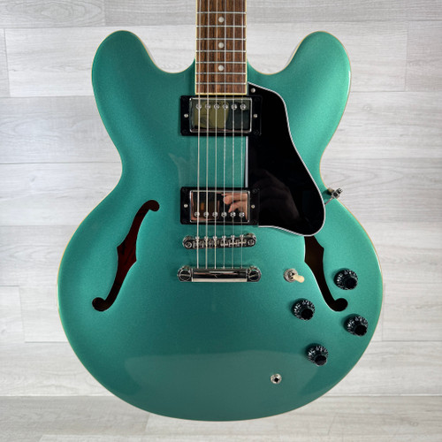 Vist Large View of Product Image Which is Used Epiphone ES-335 Semi-hollowbody Electric Guitar - Inverness Green - AS IS - Read Description
