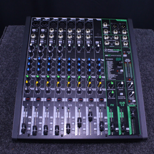 Vist Large View of Product Image Which is Used Mackie PROFX12V3 MIXER W/ BAG Mixing Console