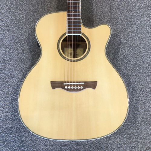 Vist Large View of Product Image Which is Used TAGIMA WS30EQ Acoustic-Electric Guitar (HEADSTOCK REPAIR)