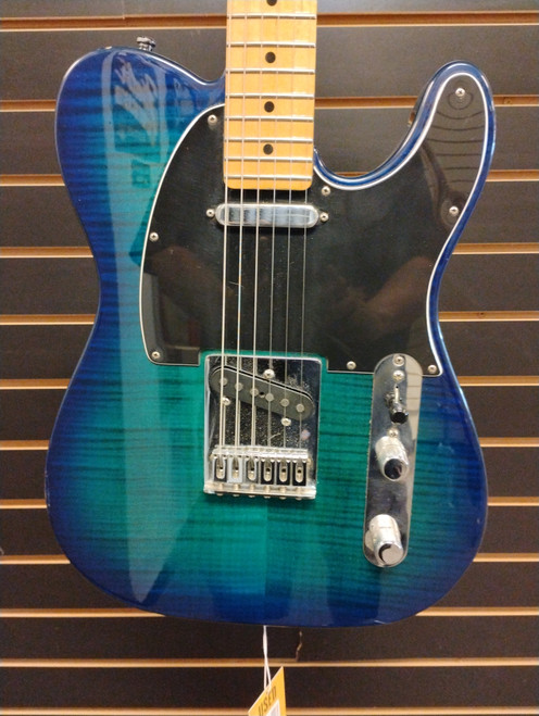 Vist Large View of Product Image Which is Used Fender LIMITED EDITION PLAYER TELECASTER PLUS Electric Guitar Green 6-String