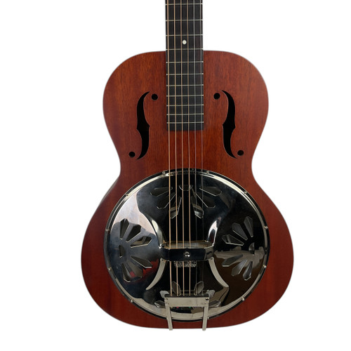 Vist Large View of Product Image Which is Used Gretsch G9200 RESONATOR Solid Top Acoustic Guitar Wood