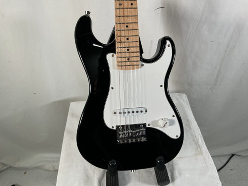 Vist Large View of Product Image Which is Used ROCKWOOD MINI STRAT S Type Electric Guitar Black 6-String