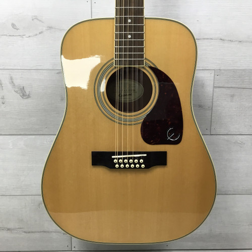 Vist Large View of Product Image Which is Used Epiphone DR 212/N 12 String Laminate Top Acoustic Guitar Natural