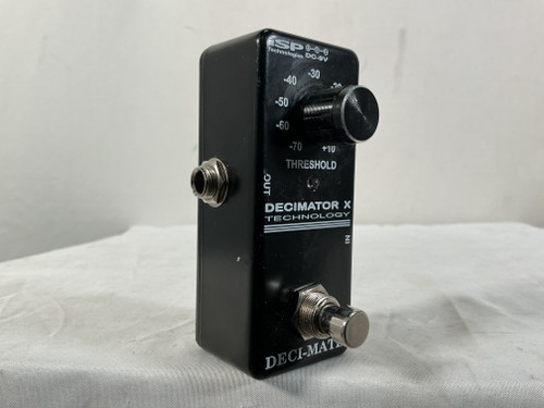 Vist Large View of Product Image Which is Used ISP Technologies DECI-MATE DECIMATOR X MINI Noise Reduction Pedal