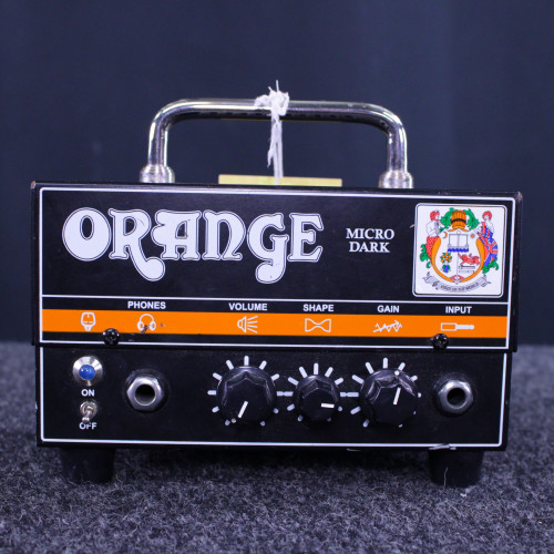 Vist Large View of Product Image Which is Used Orange MICRO DARK HEAD Tube Guitar Amplifier Head