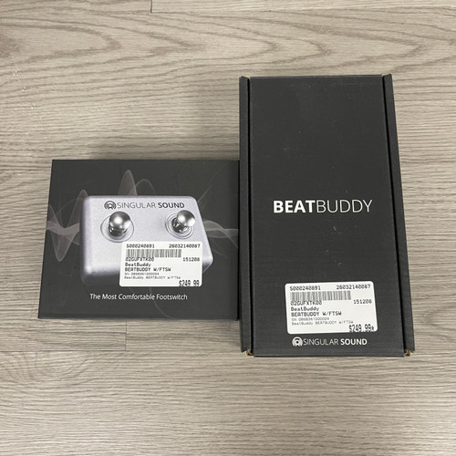 Vist Large View of Product Image Which is Used - BeatBuddy BEATBUDDY W/FTSW Drum Machine Pedal