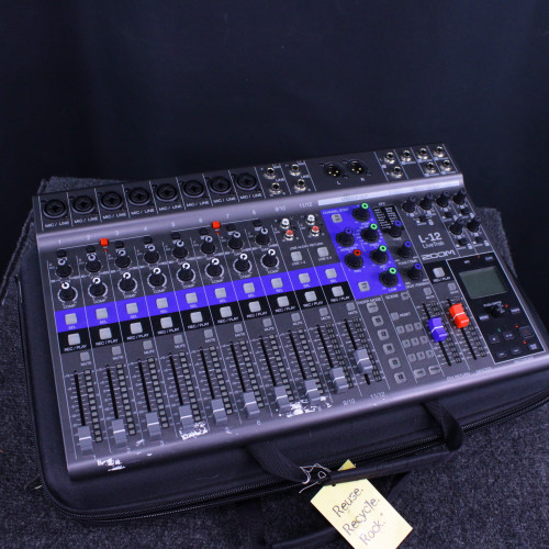 Vist Large View of Product Image Which is Used Zoom L-12 DIGITAL MIXER/RECORDER Compact Mixer