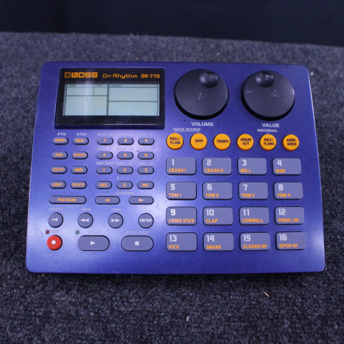 Vist Large View of Product Image Which is Used Boss DR-770 DR RYTHYM AS IS Compact Drum Machine