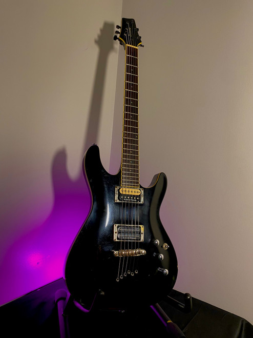 Vist Large View of Product Image Which is Used Ibanez SZ320BK W/ DIMEBUCKER UPGRADE S Type Electric Guitar Black 6-String