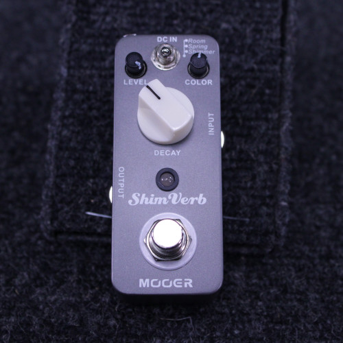 Vist Large View of Product Image Which is Used Mooer SHIMVERB REVERB PEDAL Reverb Pedal