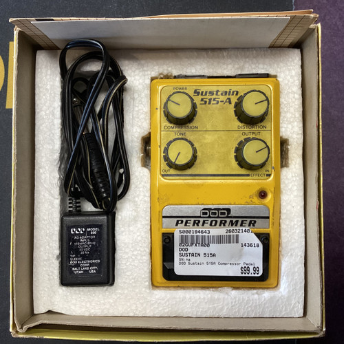 Vist Large View of Product Image Which is Used DOD SUSTAIN 515A Compressor Pedal