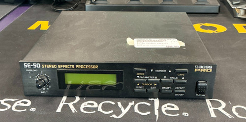 Vist Large View of Product Image Which is Used Boss SE-50 STEREO EFFECTS Pro Sound Accessory