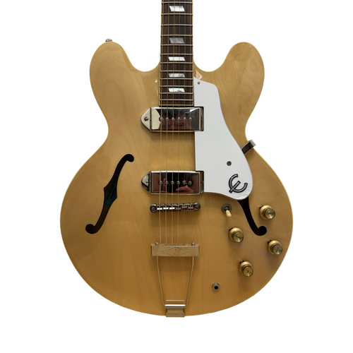 Vist Large View of Product Image Which is Used Epiphone CASINO Semi-Hollow Electric Guitar Natural 6-String