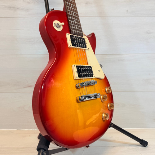 Vist Large View of Product Image Which is Used Epiphone LES PAUL 100 Electric Guitar Cherry Sunburst 6-String
