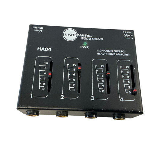 Vist Large View of Product Image Which is Used Live Wire Solutions HA04 Pro Sound Product