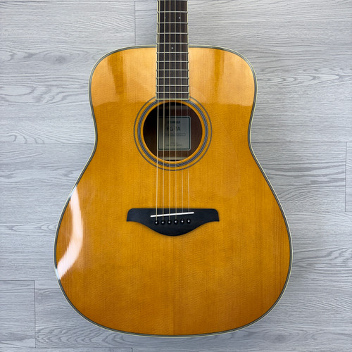 Vist Large View of Product Image Which is Used Yamaha FG-TA TRANSACOUSTIC Solid Top Acoustic Guitar Wood