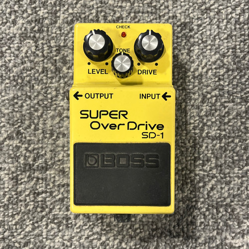 Vist Large View of Product Image Which is Used BOSS SD-1 SUPER OVERDRIVE Guitar Pedal