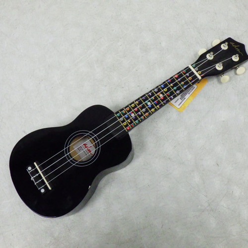 Vist Large View of Product Image Which is Used ADM Soprano Ukulele   Black