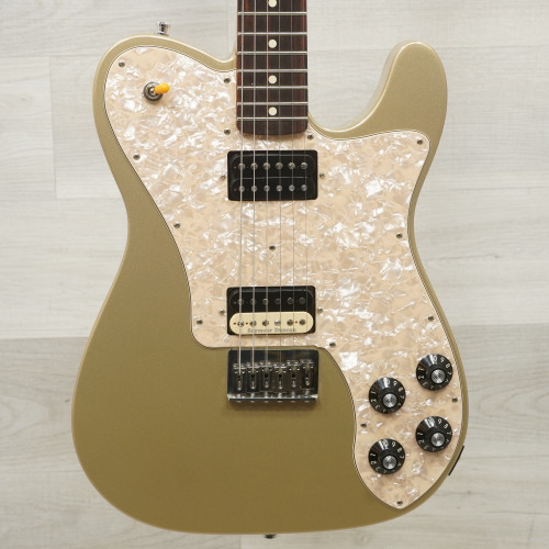 Vist Large View of Product Image Which is Used Fender Chris Shiflett Telecaster Deluxe Electric Guitar Goldtop