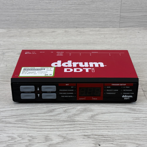 Vist Large View of Product Image Which is Used Ddrum DDTI TRIGGER INTERFACE Electronic Drum Module