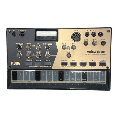 Vist Large View of Product Image Which is Used Korg Volca Drum Compact Drum Machine