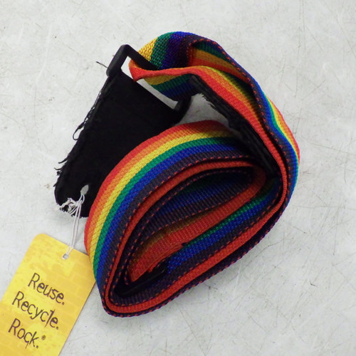 Vist Large View of Product Image Which is Used RAINBOW GUITAR STRAP Guitar Accessory
