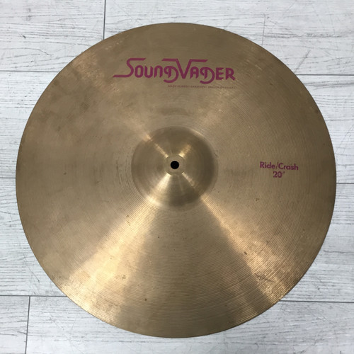 Vist Large View of Product Image Which is Used Sound Vader By Paiste 20" Crash/Ride Cymbal