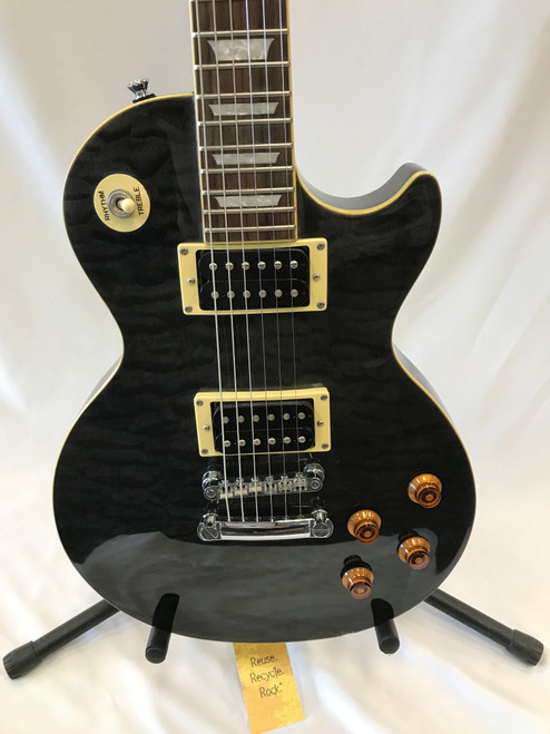 Vist Large View of Product Image Which is Used Epiphone LES PAUL CLASSIC LP Type Electric Guitar Black 6-String
