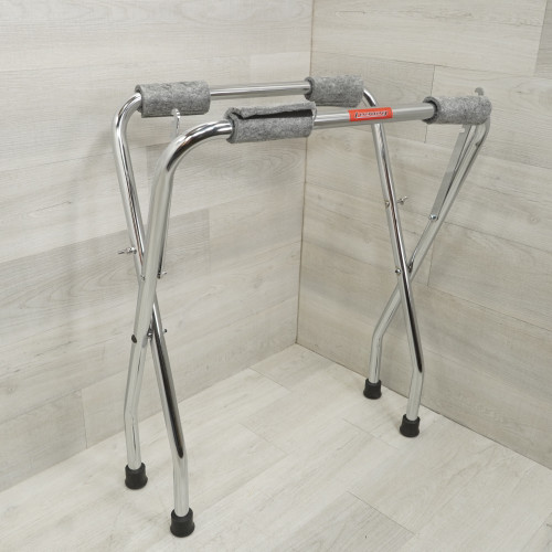 Vist Large View of Product Image Which is Used Ludwig LE790 Folding Bass Stand