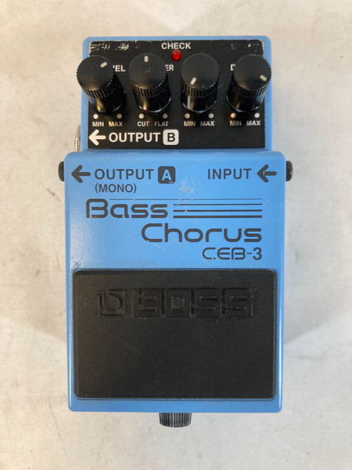 Vist Large View of Product Image Which is Used Boss CEB-3 Bass Chorus Effect Pedal