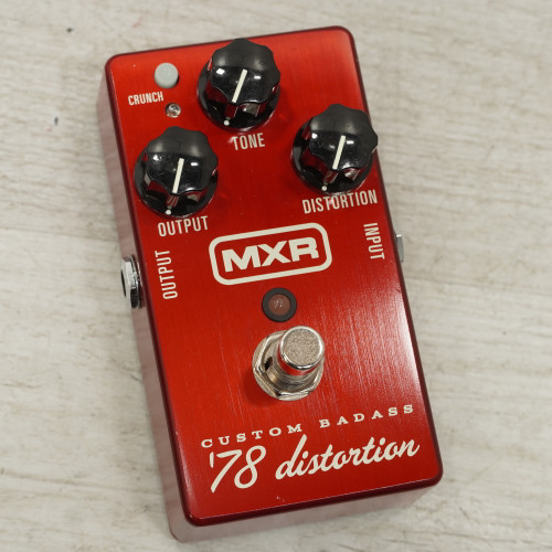 Vist Large View of Product Image Which is Used MXR M78 Custom Badass 78 Distortion Pedal