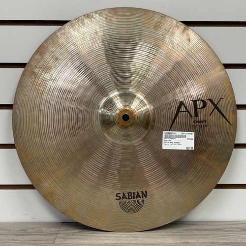 Vist Large View of Product Image Which is Used - Sabian 16IN APX CRASH - Crash Cymbal 16"