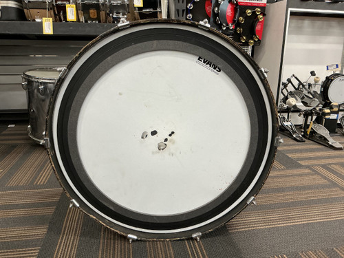 Vist Large View of Product Image Which is Used Ludwig STAINLESS STEEL 26IN KICK Kick Drum Silver/Gray Other