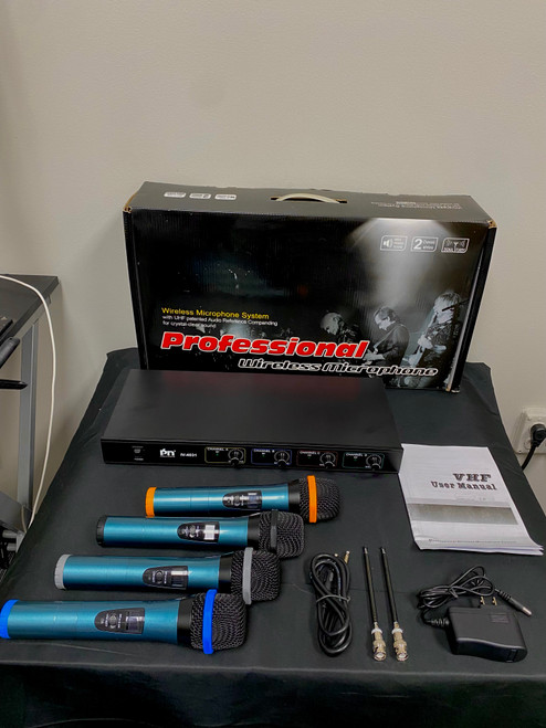 Vist Large View of Product Image Which is Used PROSLOGAN WIRELESS MIC SYSTEM Wireless Microphone